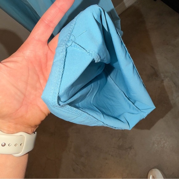 Light Blue Wide Leg Pants - Picture 4 of 6